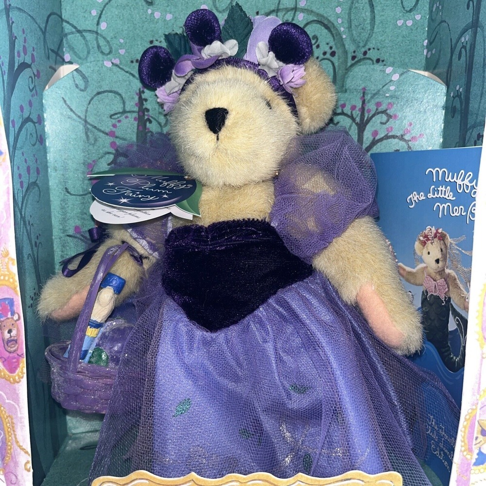 Muffy VanderBear 1997 Plum Fairy Holiday Limited Edition, Vintage Collectible - Picture 2 of 12